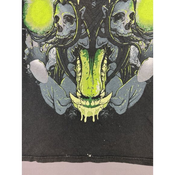 Vintage Y2K Asking Alexandria Rock Band Tee Black XL Tee Album Concert Tour Rare - Picture 8 of 14